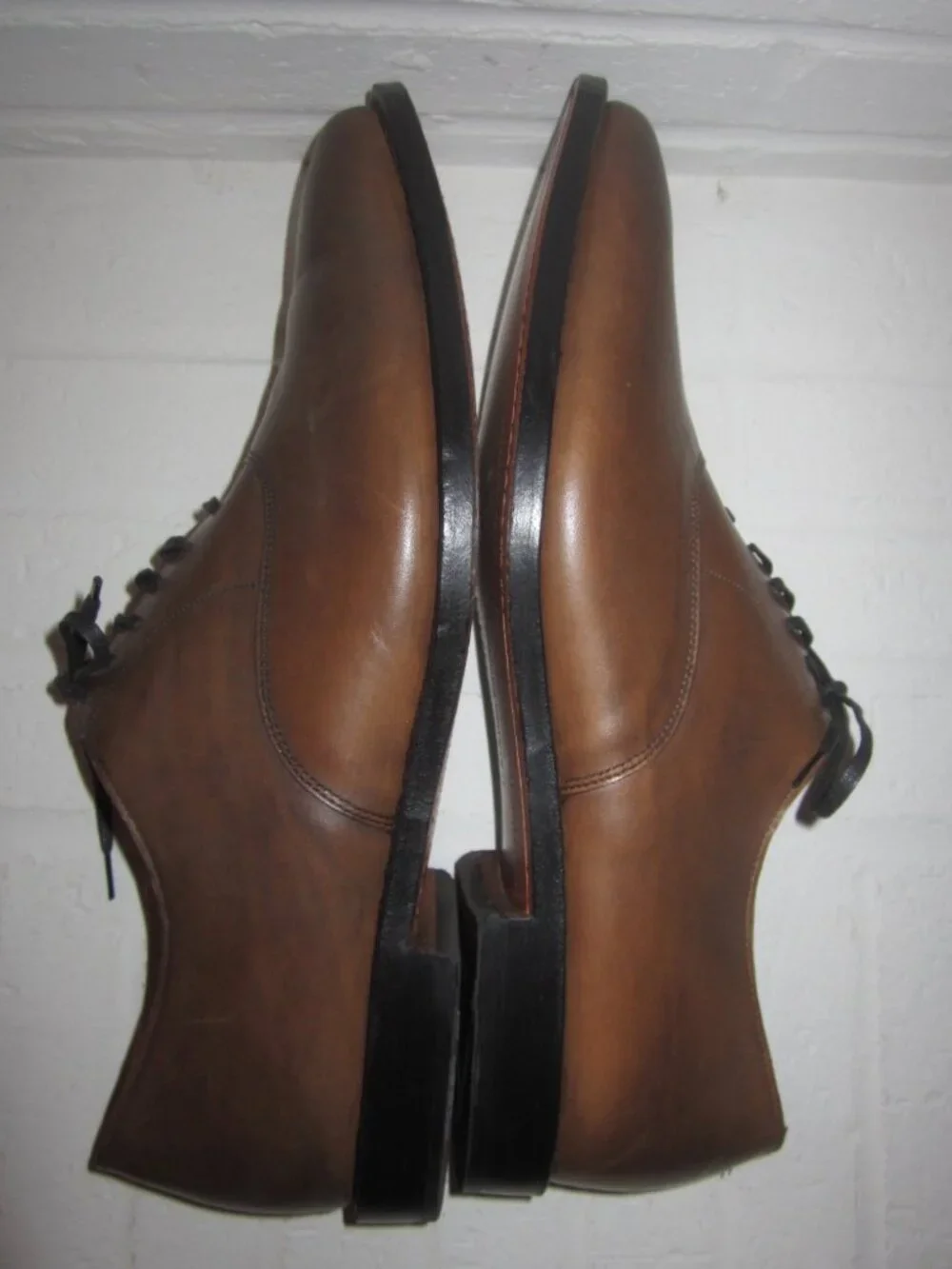 ALLEN EDMONDS CARLYLE Plain Toe Oxford Balmoral Shoes 8834 Men’s 13 D